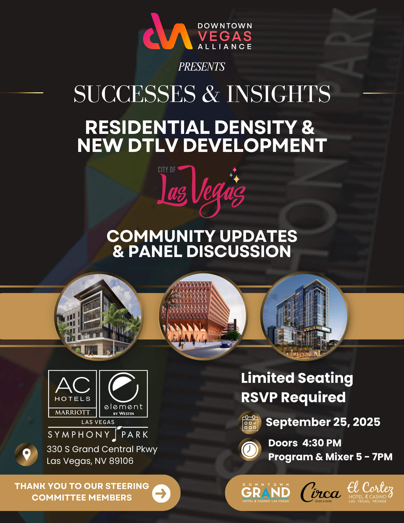 Success & Insights: Impact of Current Developments in Symphony Park & DTLV